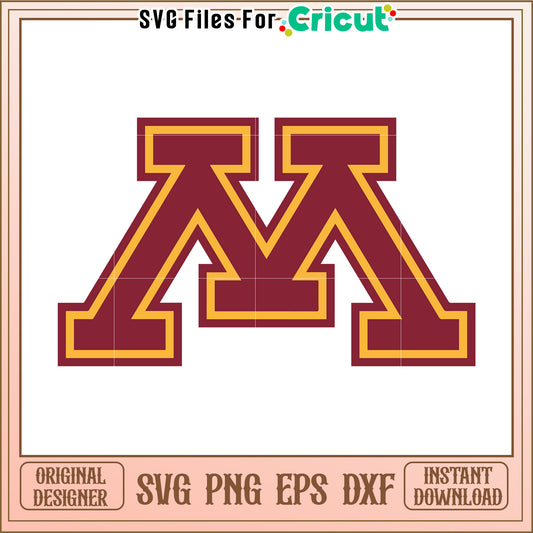 Minnesota Logo Design for Cricut Projects, Easy to Use SVG File Download