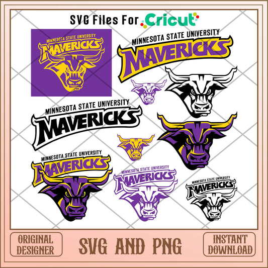Minnesota State Mavericks svg, Minnesota State Mavericks svg bundle, NCAA svg