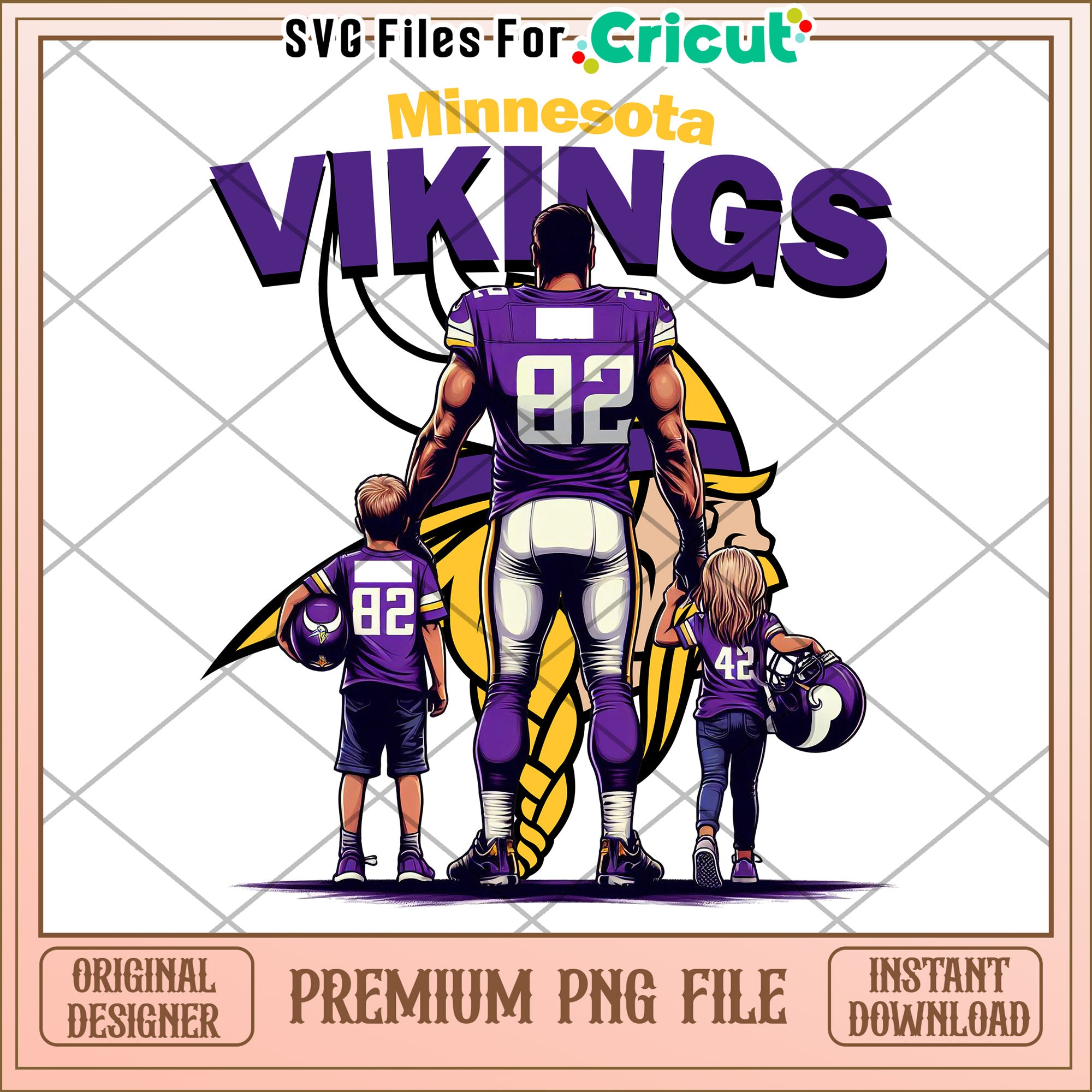 Minnesota Vikings PNG design for fans, perfect for crafts and decor ...
