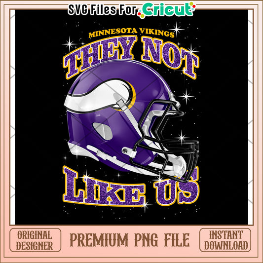 Minnesota Vikings helmet design, perfect for team spirit lovers