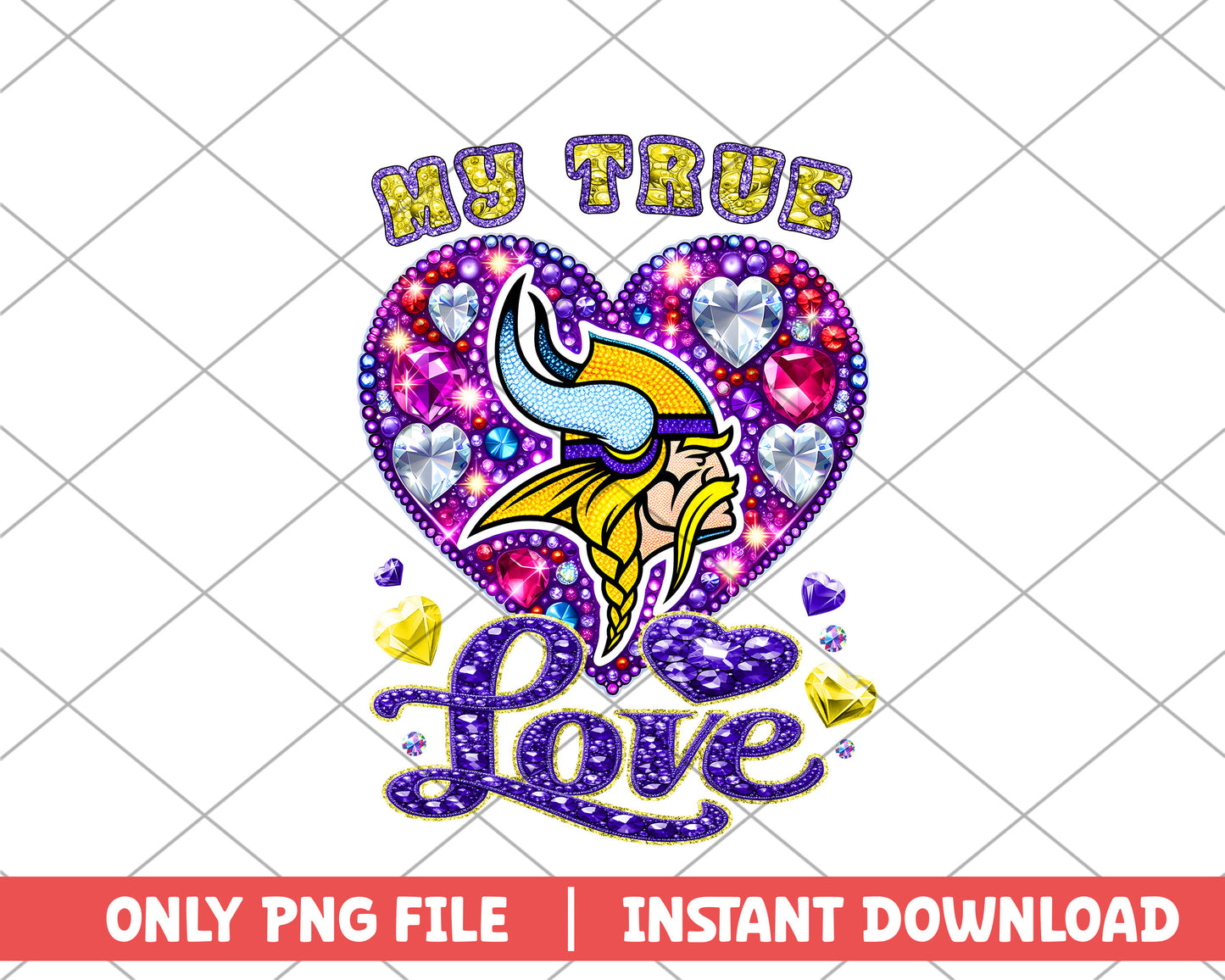 Minnesota Vikings my true love png, Minnesota Vikings png