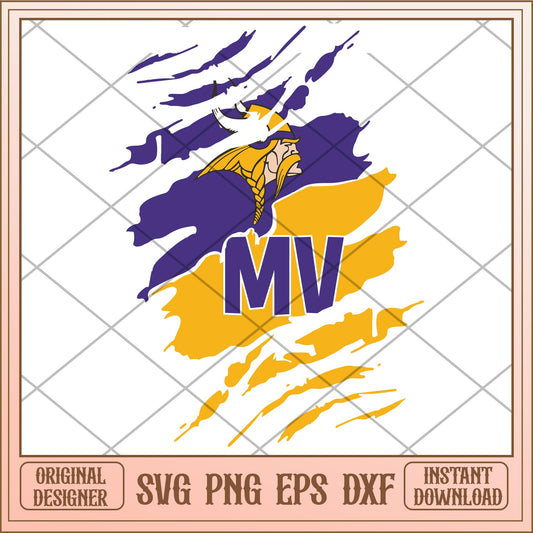 Minnesota Vikings  svg, ncaa characters svg, digital download