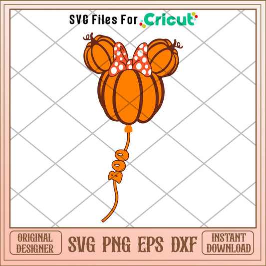 Minnie Bundle Halloween Pumpkin svg,  Disney characters svg, Digital Download
