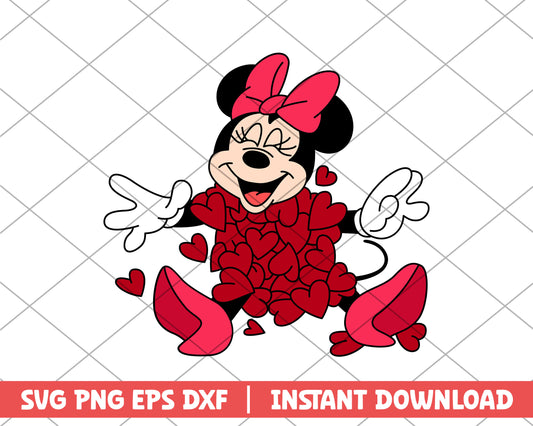 Minnie Heart svg 