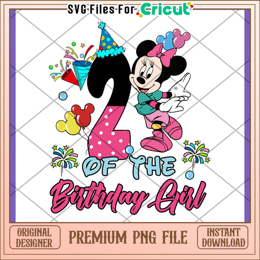 Minnie Mouse 2nd Birthday PNG