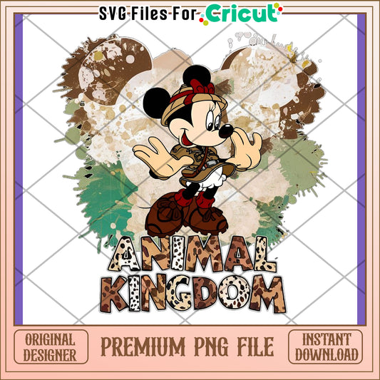 Minnie Mouse Animal Kingdom PNG