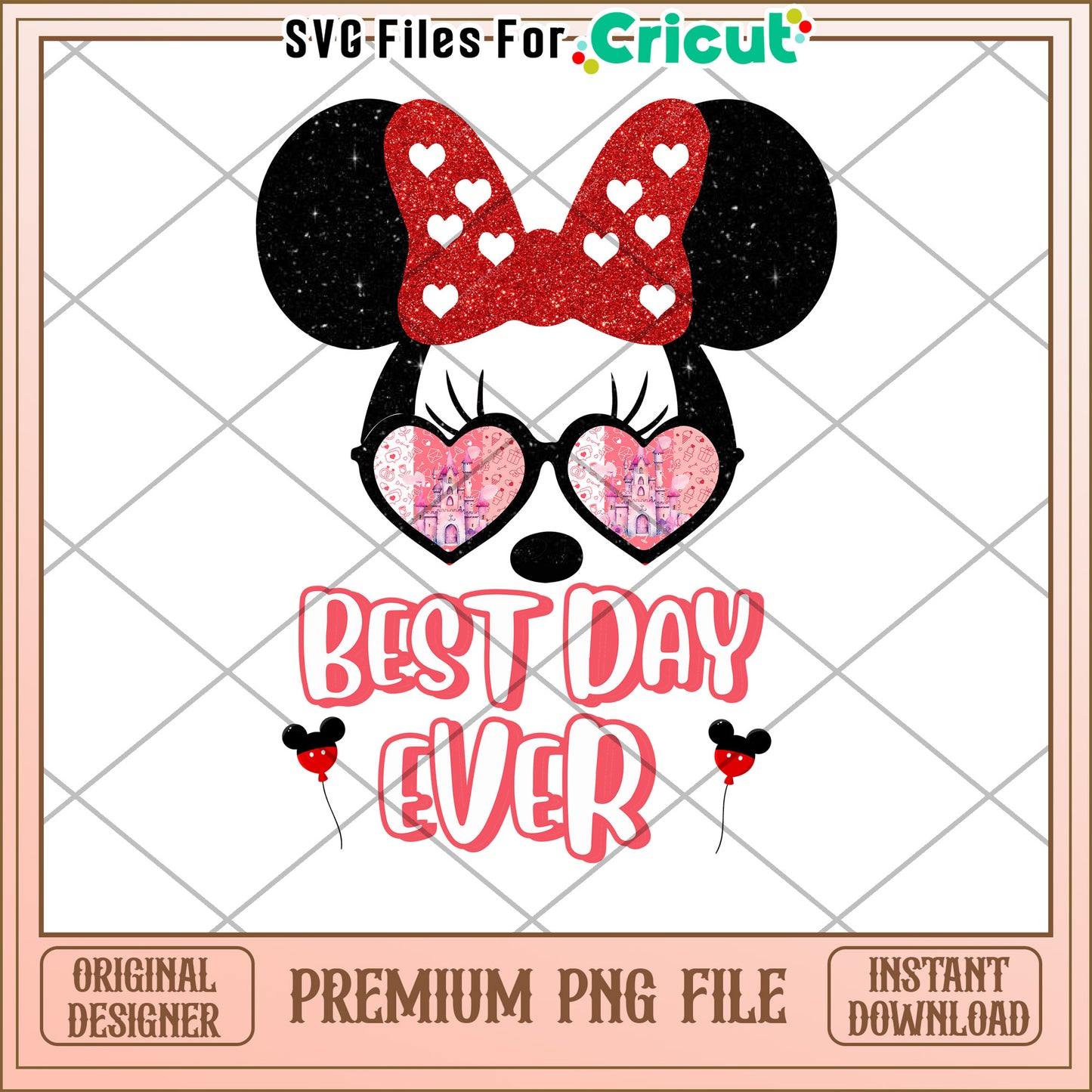 Minnie Mouse Best Day Ever PNG