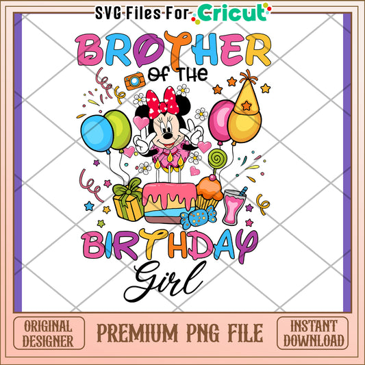 Minnie Mouse Birthday Girl PNG
