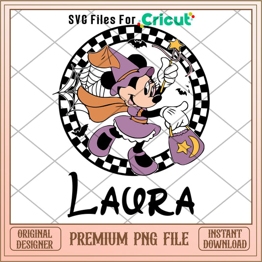 Minnie  Mouse Dracula laura png, Disney characters png, Digital Download