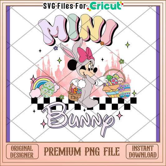 Minnie Mouse Easter Bunny PNG