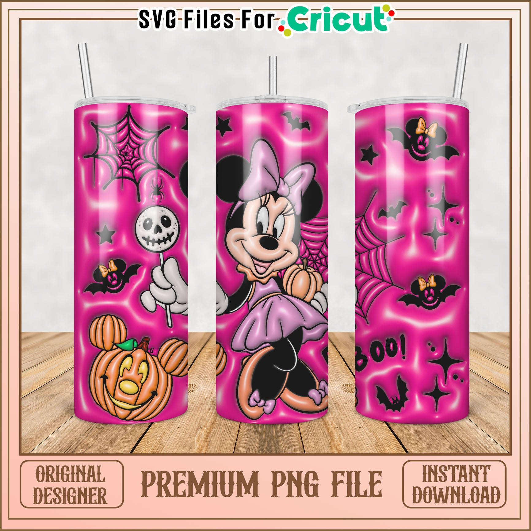 Minnie Mouse Halloween PNG Sublimation