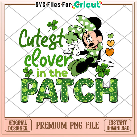 Minnie Mouse St Patricks Day PNG