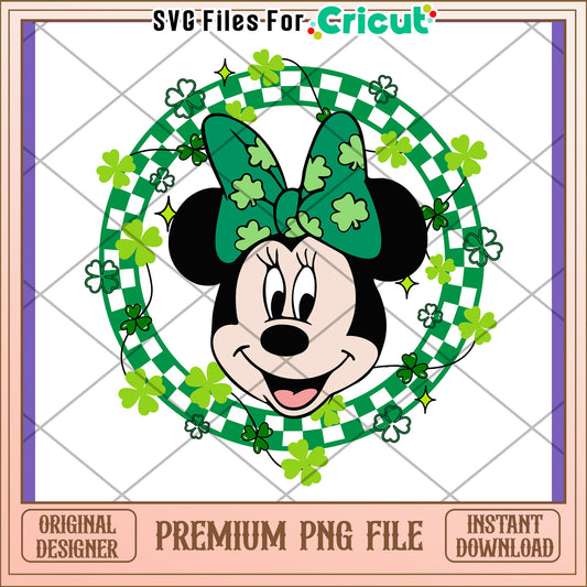 Minnie Mouse St Patricks Day PNG
