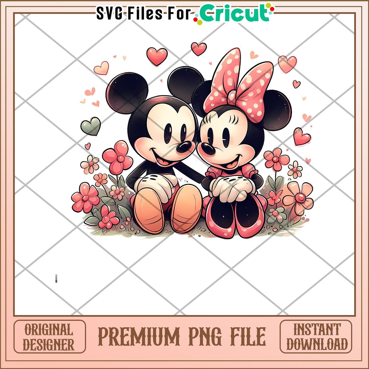 Minnie Mouse & Mickey PNG Premium Download