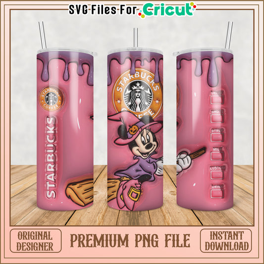 Minnie Starbucks Tumbler PNG