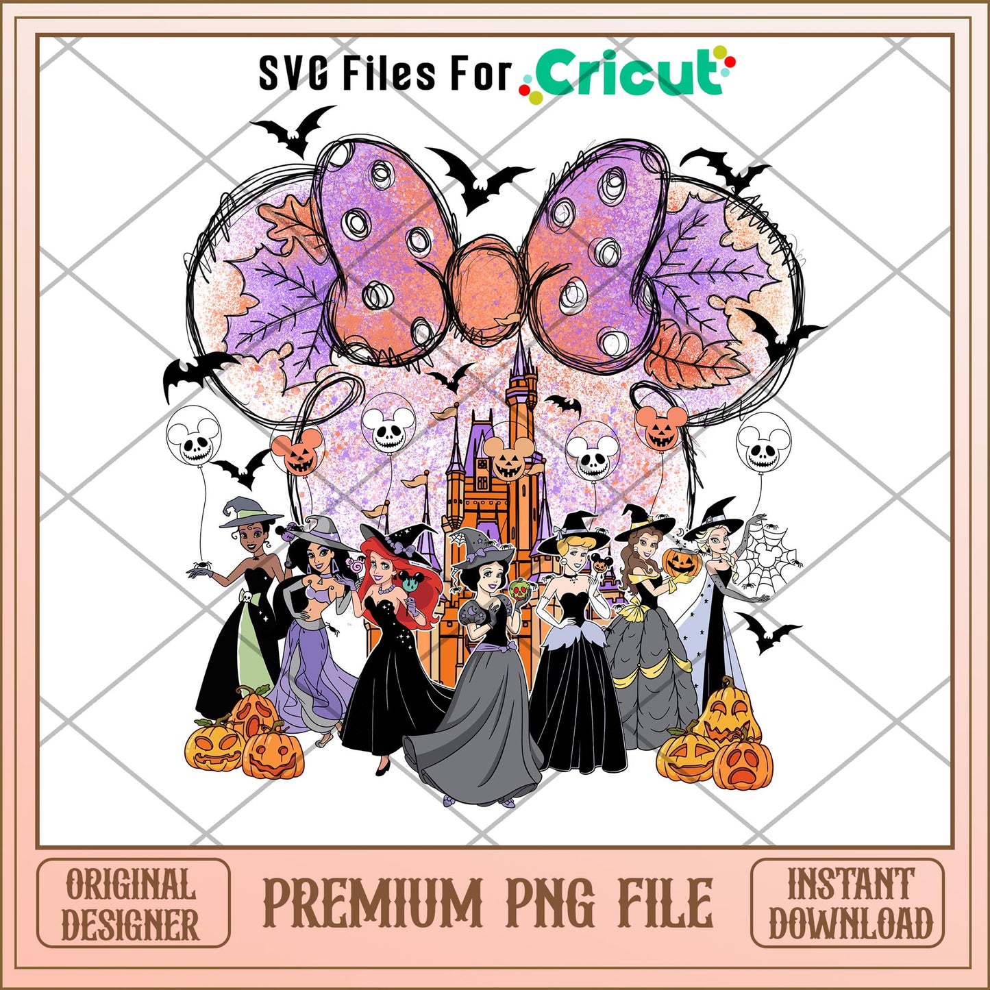 Minnie halloween princess png, minnie png, halloween png