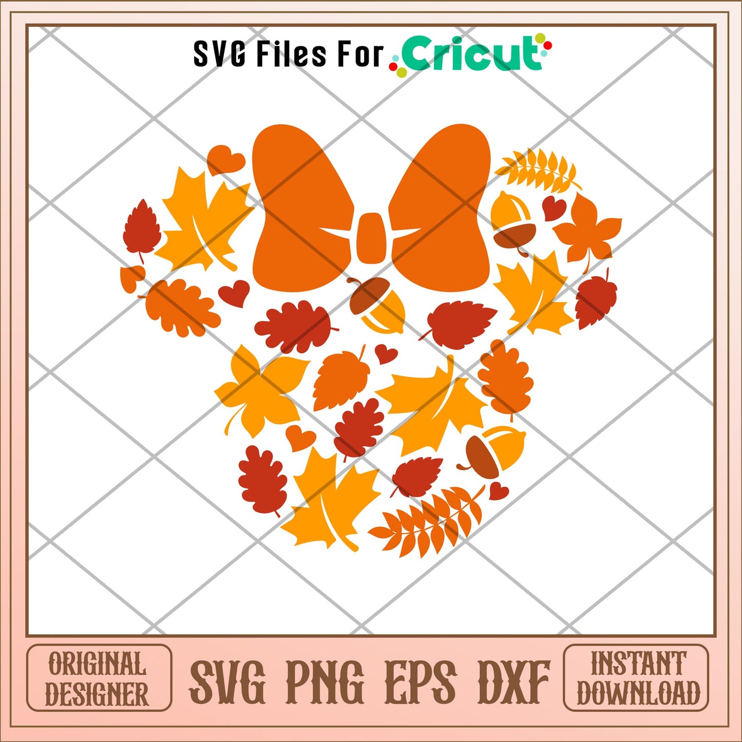 Minnie mouse autumn svg, minnie mouse svg, halloween svg