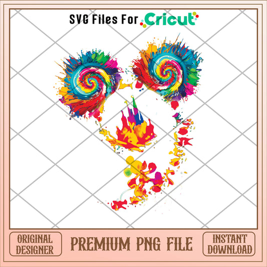 Minnie mouse color design png, mickey png, christmas png