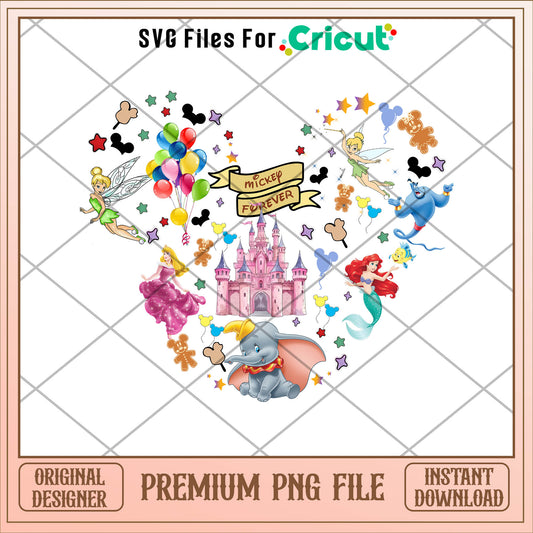 Minnie mouse head mickey forever png, mickey mouse png, christmas png