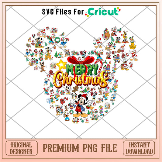 Minnie mouse marry christmas png, mickey png, christmas png