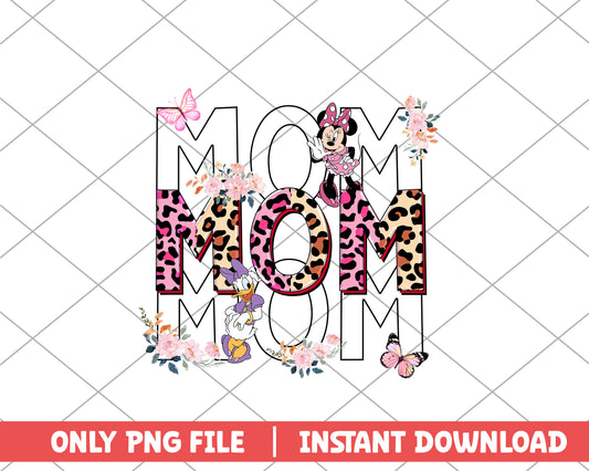 Minnie and Daisy mom mother day png