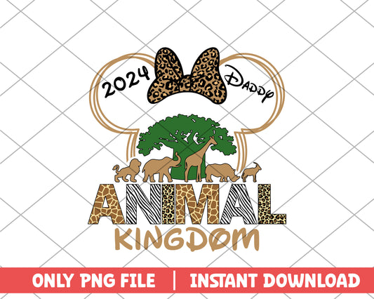 Minnie animal kingdom daddy disney png