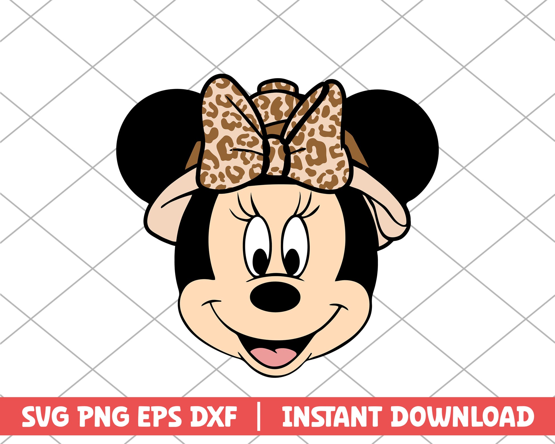 Minnie character disney svg