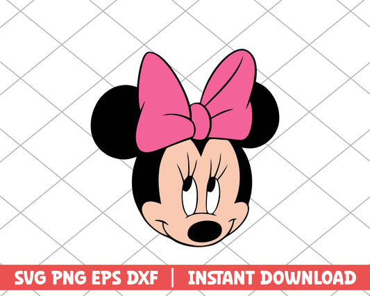 Minnie disney character disney svg