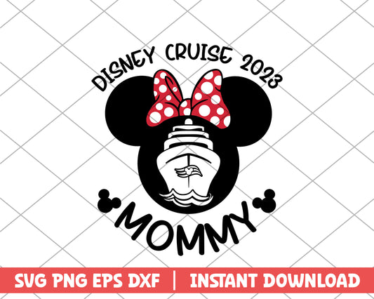 Minnie disney cruise 2023 mommy disney svg