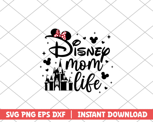 Minnie disney mom like mothers day svg 