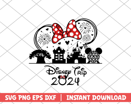 Minnie disney trip  disney svg