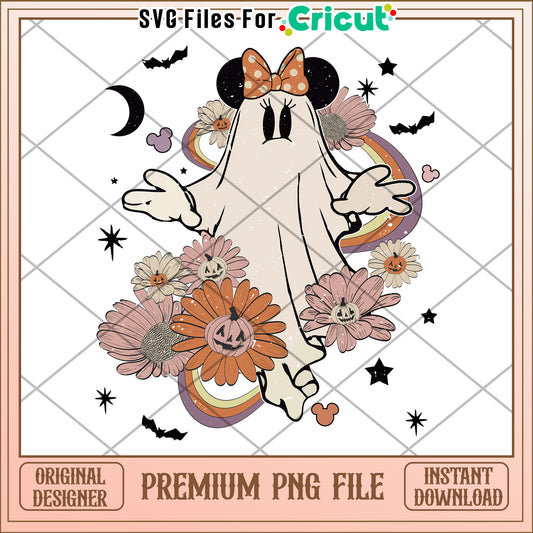 Minnie ghoul png, halloween​ candy png, halloween pumpkin png