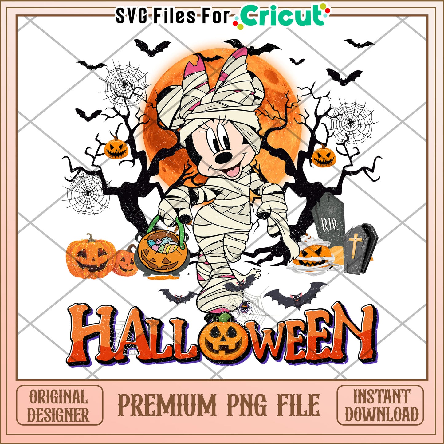 Minnie halloween png, halloween events​ png,trick or treat png