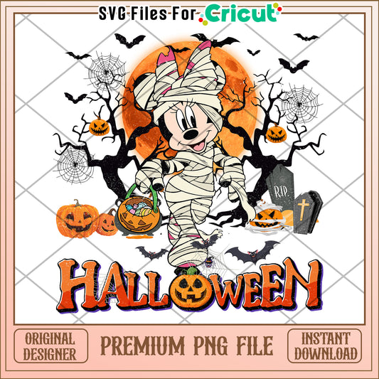 Minnie halloween png, halloween events​ png,trick or treat png