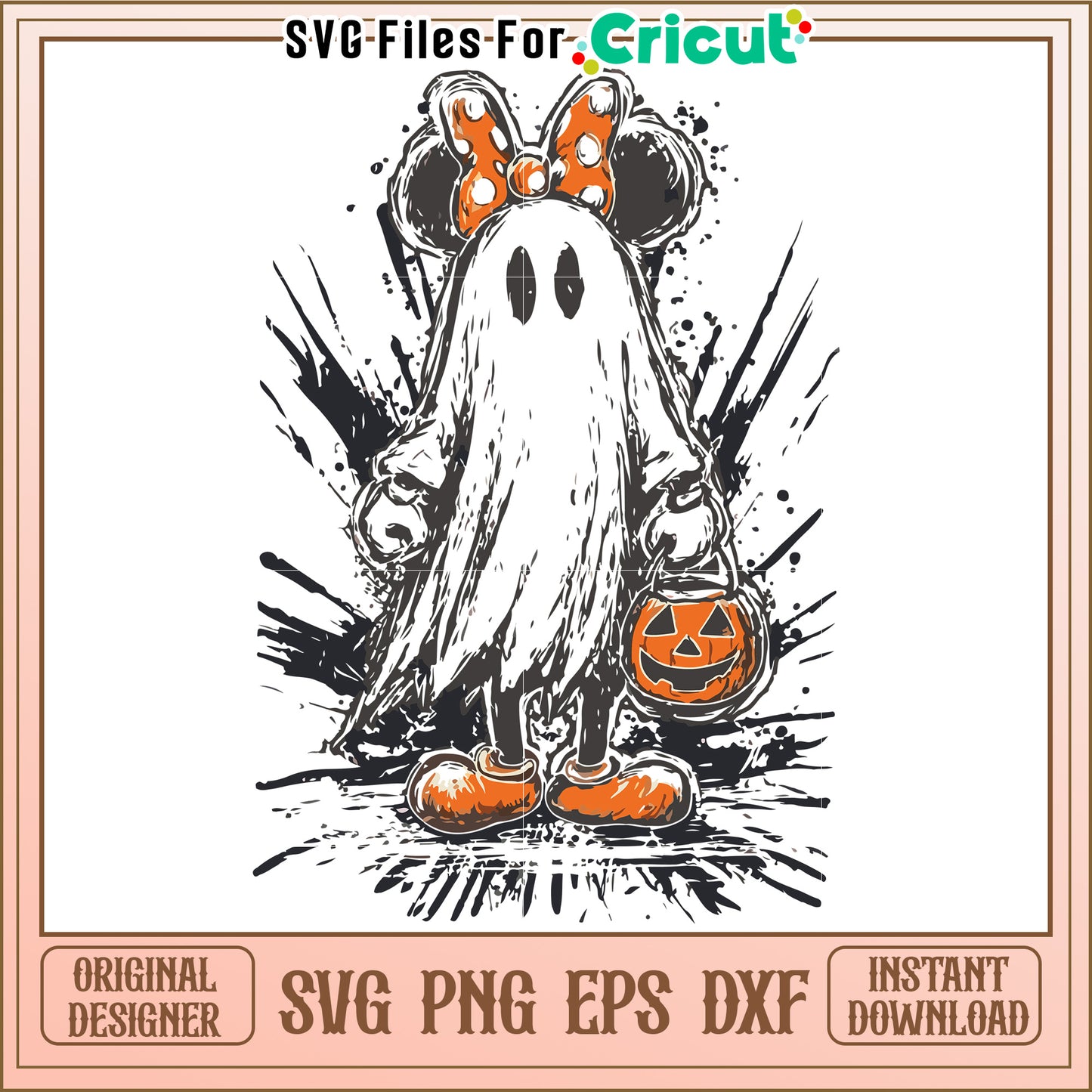 Minnie halloween svg, halloween wallpaper svg, halloween decor svg