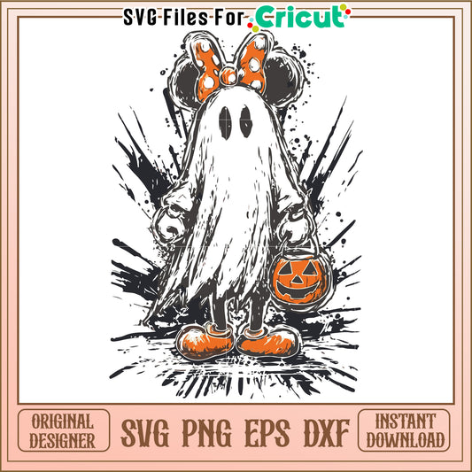 Minnie halloween svg, halloween wallpaper svg, halloween decor svg