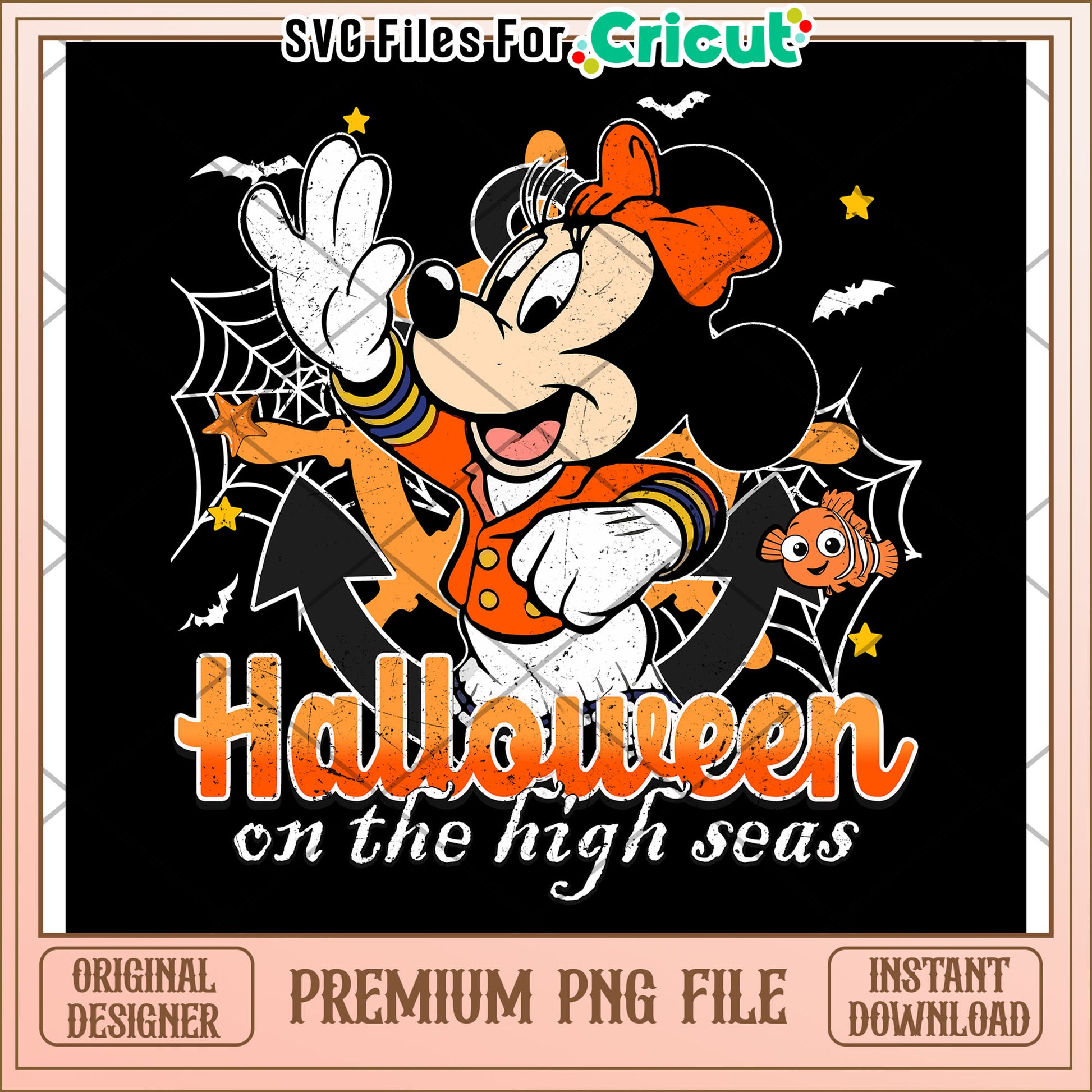 Minnie hlw on the hight street png, hallow​​ png, halloween wallpaper​ png