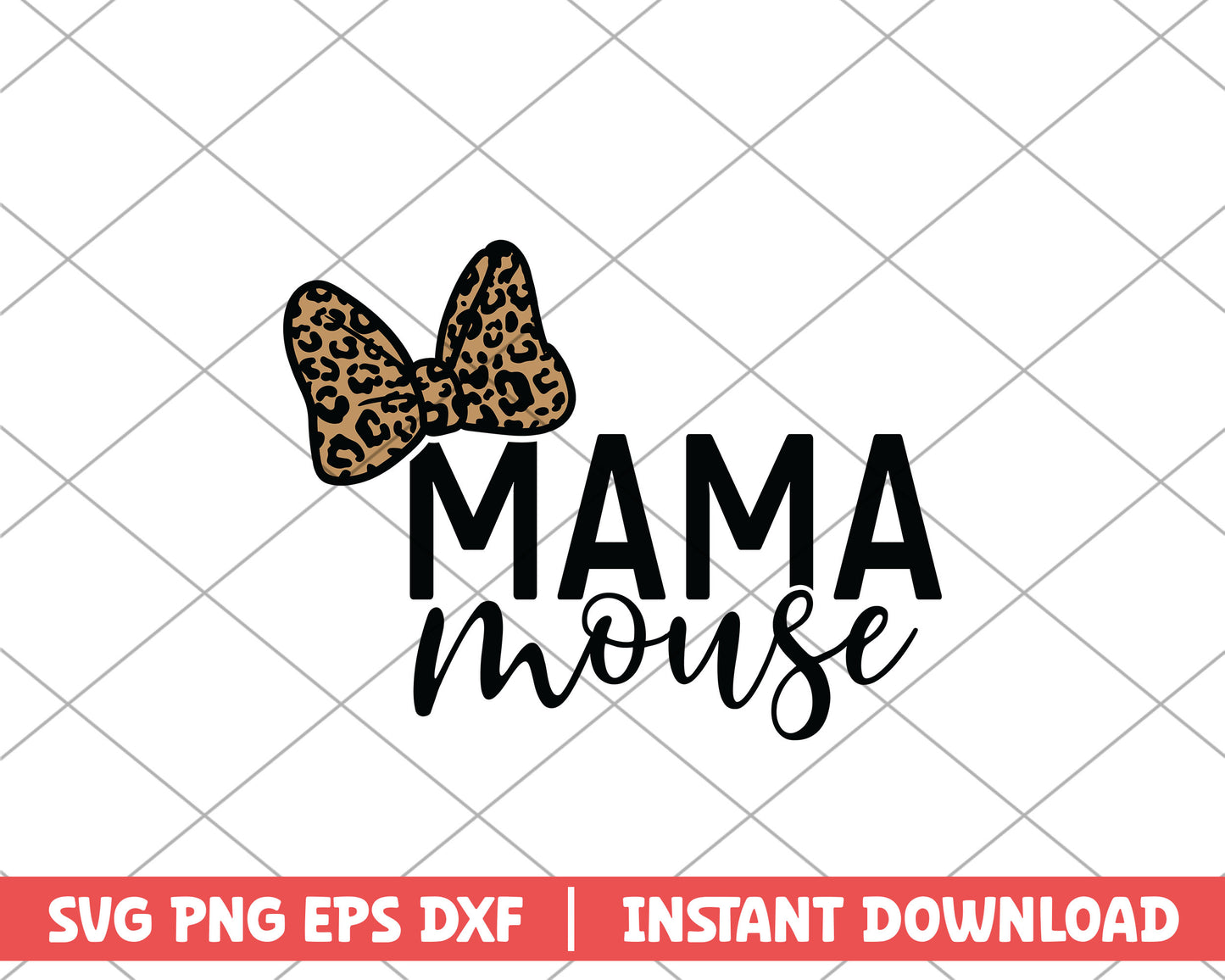 Minnie mama mouse mothers day svg