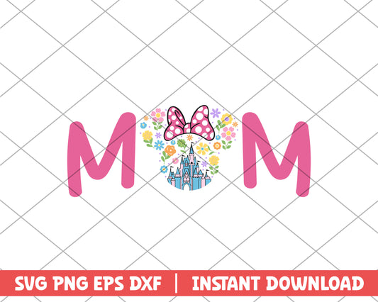 Minnie mom mothers day svg 