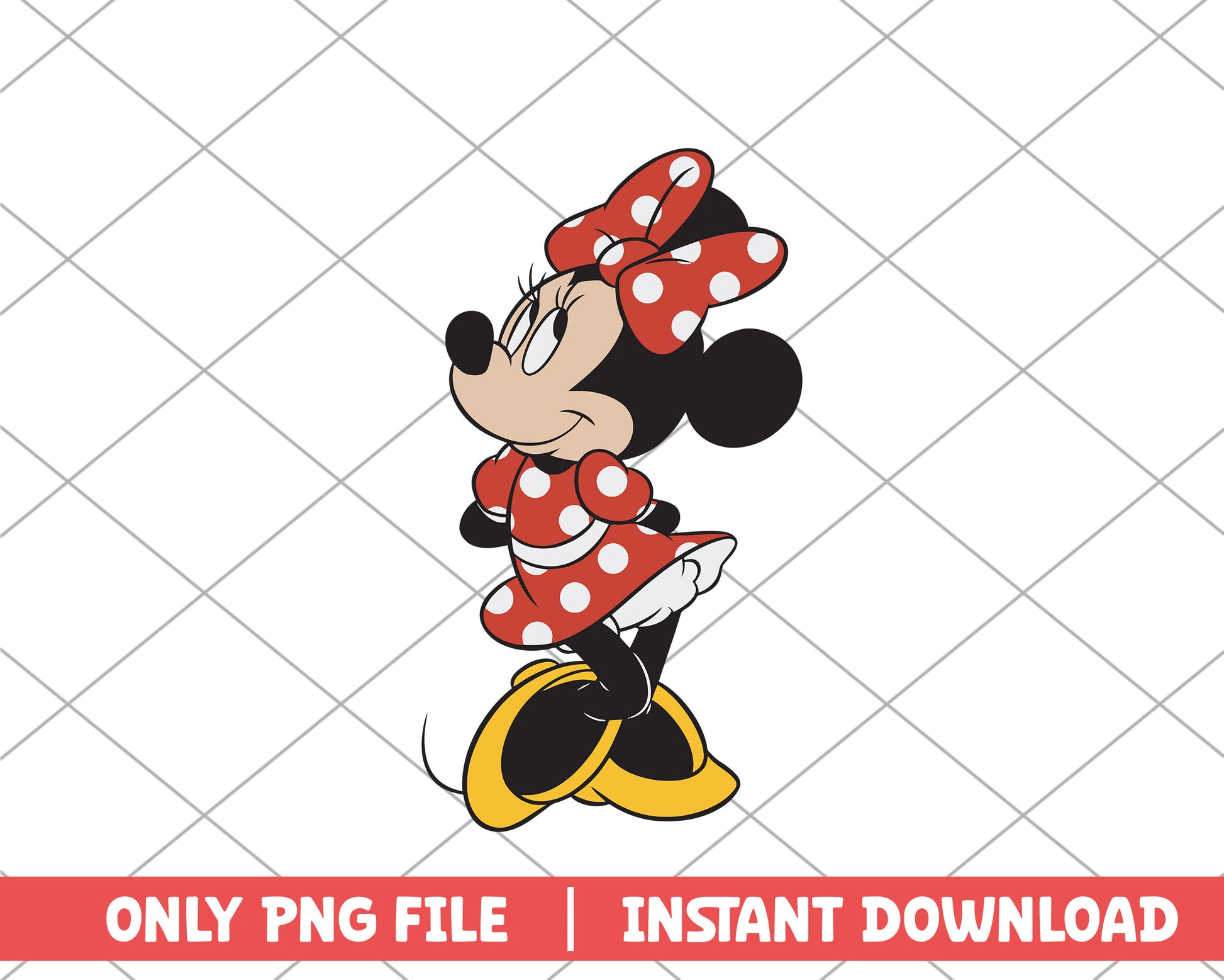 Minnie mouse character disney png