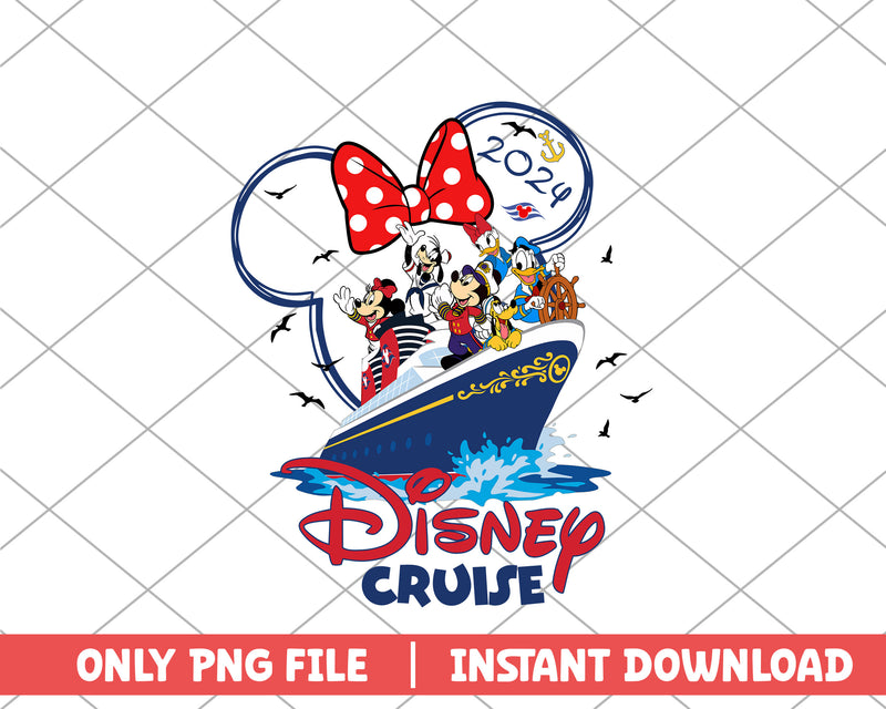 Minnie mouse disney cruise disney png – svg files for cricut