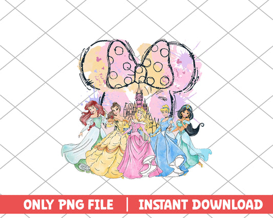 Minnie mouse disney princess disney png