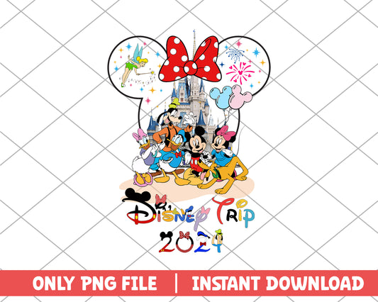 Minnie mouse disney trip 2024 disney png 