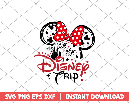 Minnie mouse disney trip disney svg