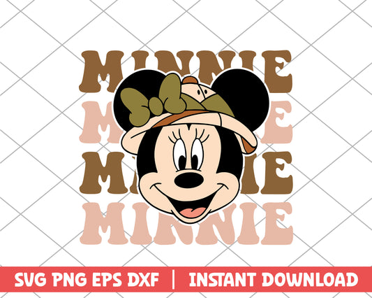 Minnie mouse explorer disney svg