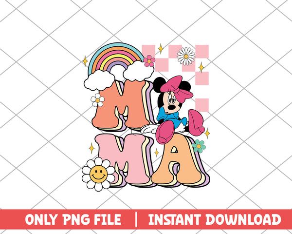 Minnie mouse mama mother day png