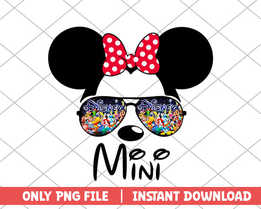 Minnie mouse mini disney png