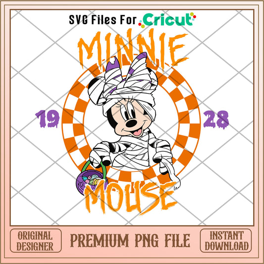 Minnie mouse mummy 1928 png, Disney characters png, Digital Download