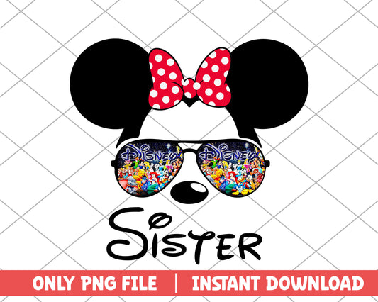 Minnie mouse sister disney png