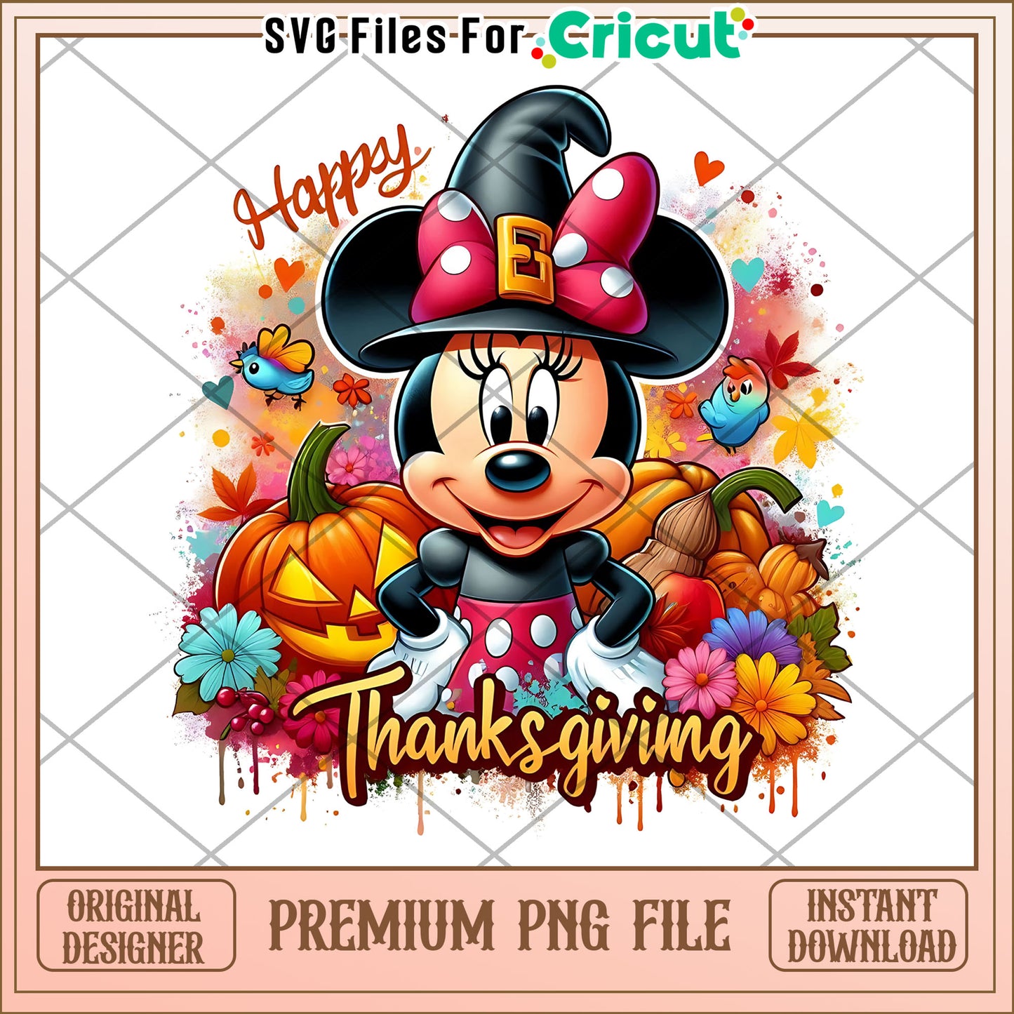 Minnie thanksgiving png, thanksgiving season png, mickey mouse png